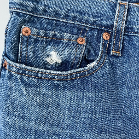 Levi’s Wedgie Icon Athens Hera size 28 distressed blue jeans - Picture 8 of 13